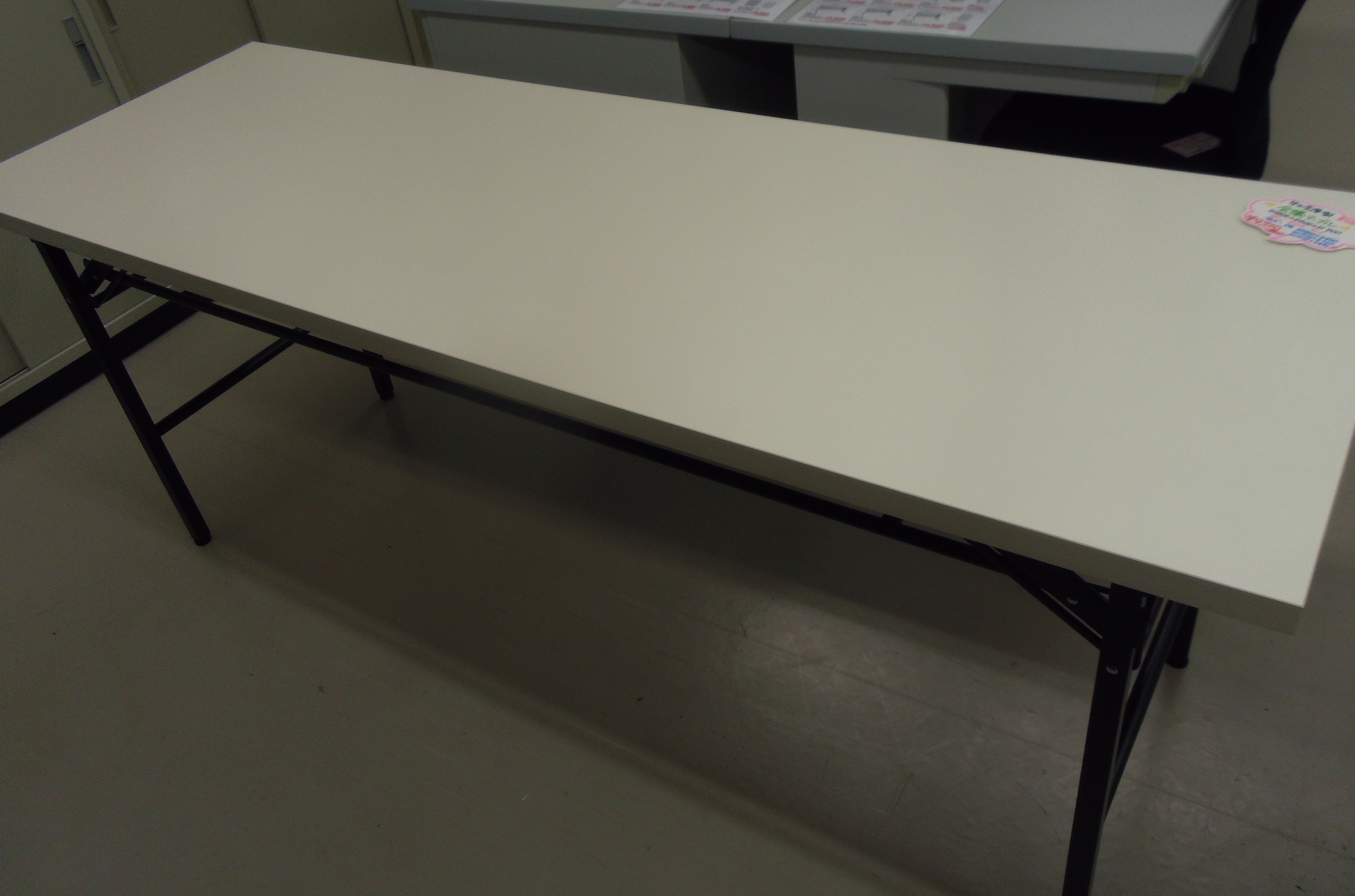 法人限定 折り畳み 座卓 会議テーブル ソフトエッジ TKAS-1860